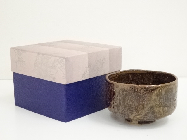 JAPANESE TEA CEREMONY / TEA BOWL CHAWAN / KYO WARE 